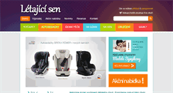 Desktop Screenshot of letajicisen.cz